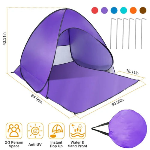 UV Resistant Automatic Waterproof Tent Canopy