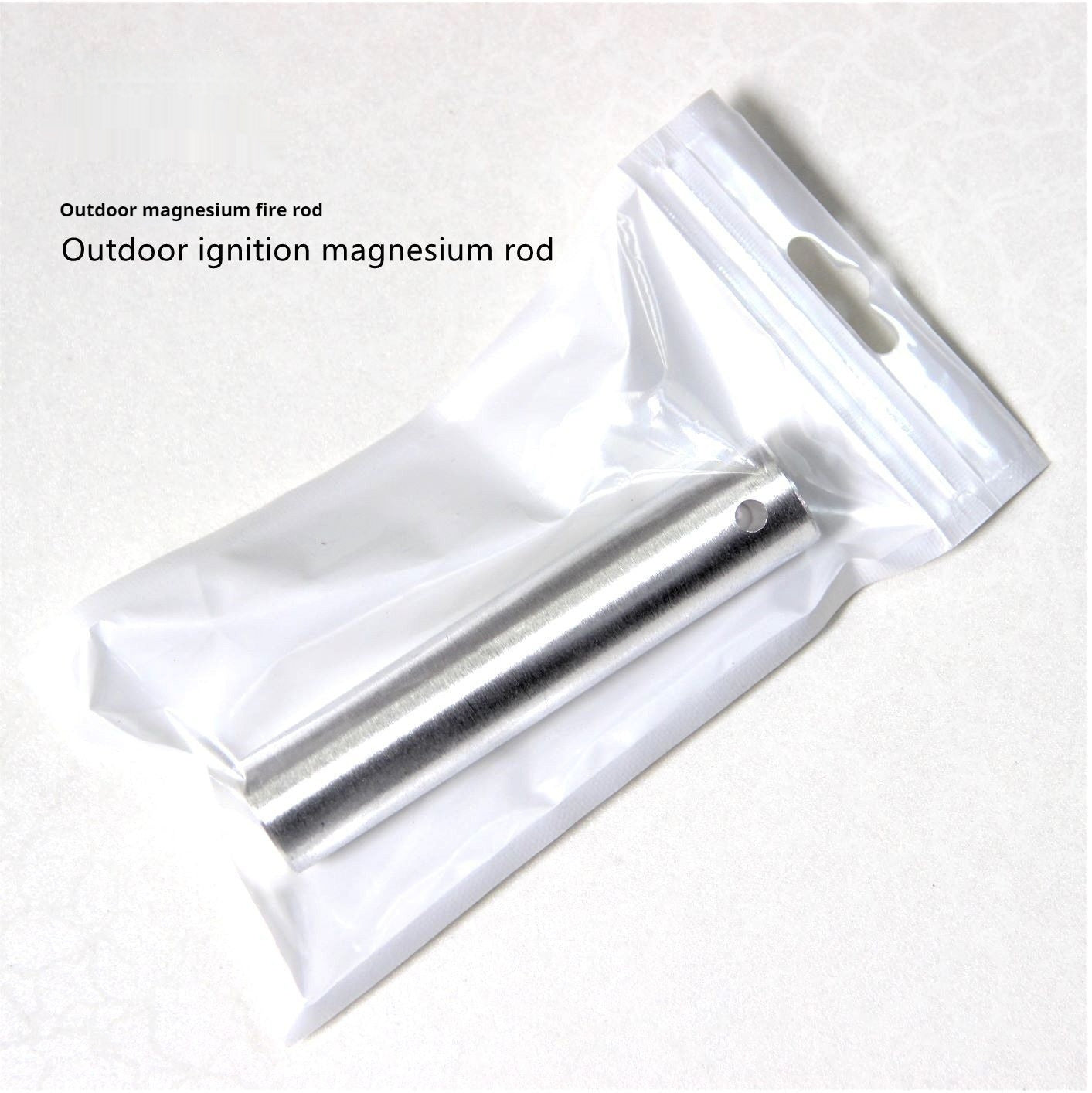 Outdoor Flint Ignition And Combustion Supporting Magnesium Rod