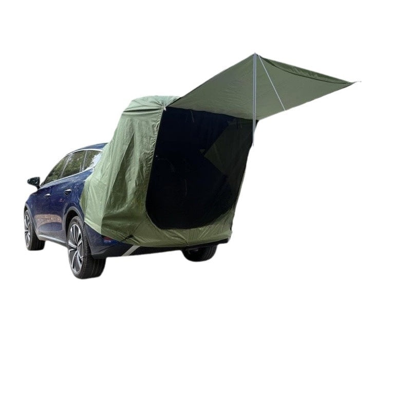 Outdoor Camping Roof Extension Sun-proof Rainproof Rear Tent