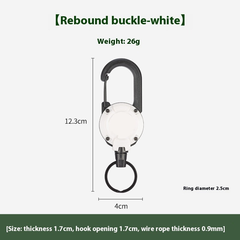 Outdoor Camping Tactical Easy Pull Retractable Buckle