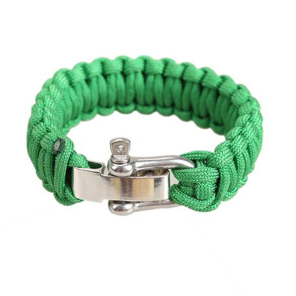 Adjustable Parachute Cord Tough 7-Strand Rope Bracelet Outdoor Survive Tool