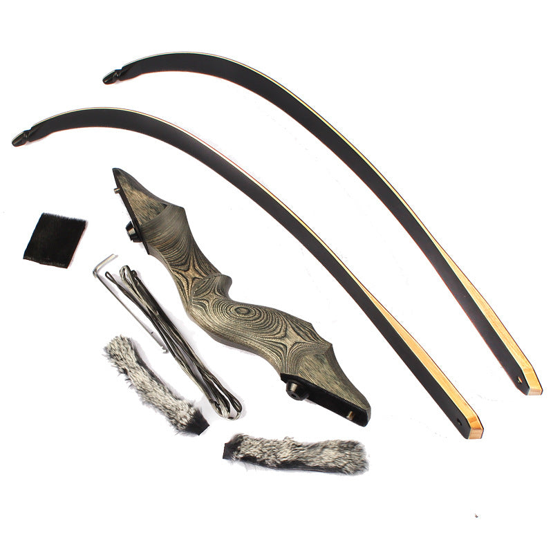 Outdoor Traditional American Hunting Bow, Recurve Bow And Arrow