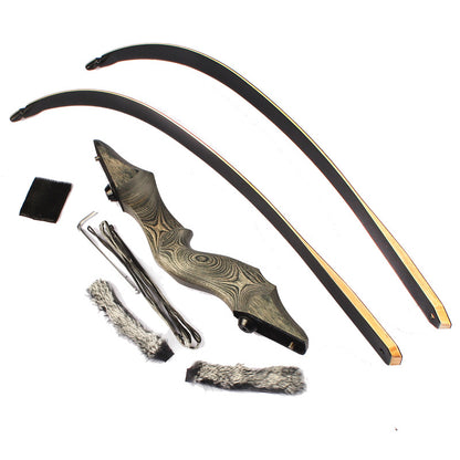 Outdoor Traditional American Hunting Bow, Recurve Bow And Arrow