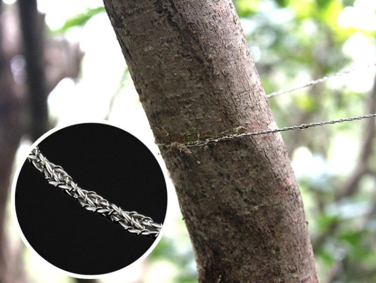 1pcs  Stainless Steel Wire Saw Outdoor Practical camping Emergency Survival Gear Tools