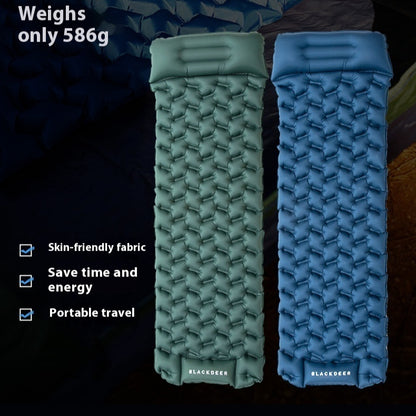 Outdoor Honeycomb Press Type Inflatable Mattress Single Thickened Moisture-proof Tent Sleeping Mat