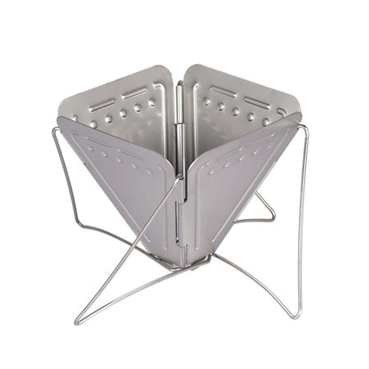 Coffee Drip Rack Outdoor Camping Portable Stainless Steel Folding Funnel Filter Cup Coffee Stove Coffee Grounds Filter