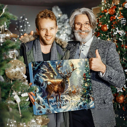 Survival Advent Calendar Set - 24-Day Christmas Countdown Calendar, 24 Days Of Camping Survival Gear - A Must-Have For Outdoor Adventure Enthusiasts And Wilderness Survival Supplies