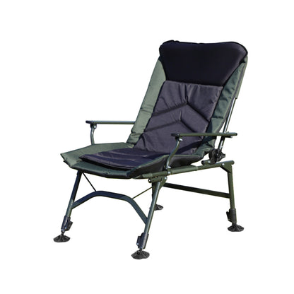 Camping Lounge Chair, Portable Folding Recliner With Adjustable Backrest, Suitable For Indoor And Outdoor Camping, Beach Hiking, Fishing
