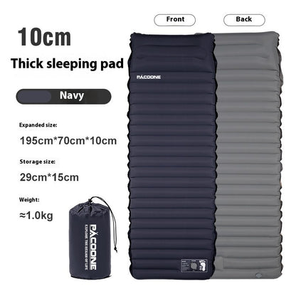 Auto-inflation Air Mattress Outdoor Camping Tent Sleeping Mat Portable Air Cushion Single Moisture-proof Pad
