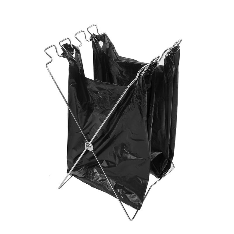Outdoor Garbage Bag Bracket Sundries Storage Rack Hanger Foldable Portable Storage Bracket