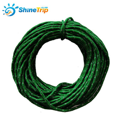 Shine trip 2.5mm Reflective Paracord Tent wind rope multifunctional Bold  fixed  Reflective clothesline Multipurpose  50 Feet