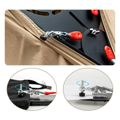 Stainless Steel Hot Tent Stove Jack Highly Flame Retardant for Fireplace Tent Accessory Camping Tent Accessories