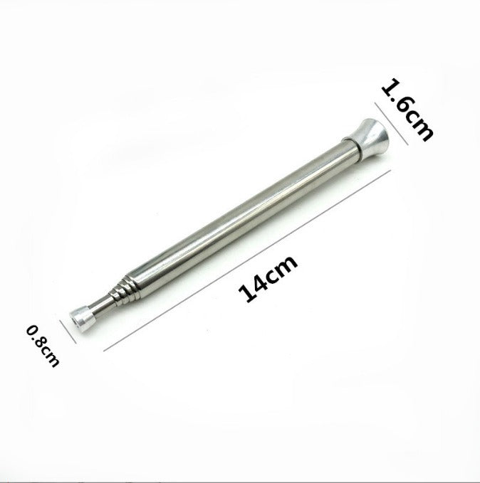Outdoor fire rod camping and picnics, outdoor cookware, expandable fire tube, stainless steel