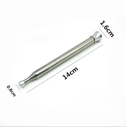 Outdoor fire rod camping and picnics, outdoor cookware, expandable fire tube, stainless steel
