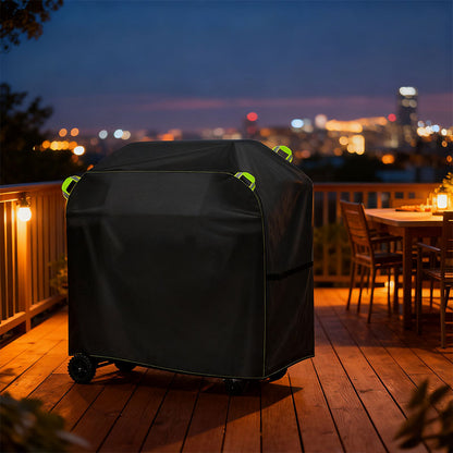 Waterproof, Dustproof, Fire-Resistant 420D Oxford BBQ Grill Cover
