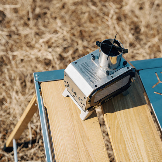 Spring Mountain Mini Incense Burner 2.0 Outdoor Camping Tabletop Firewood Stove Foldable Portable Furnace Camping Water Boiling Equipment