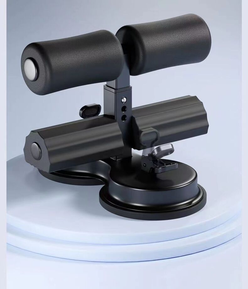 Portable Self-Suction Sit-up Bar Abdominal Core Trainer Movement Auxiliary Device Adjustable Sit Up Assistant