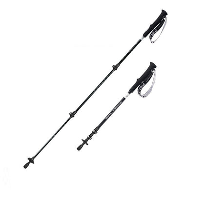 Climbing cane Outdoor telescopic cane Carbon fiber anti slip climbing and hiking folding cane