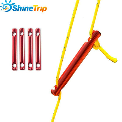 Shine trip 5pcs/lot Tent Stick Stopper Paracord Rope Regulating Buckle Cord Tensioner Adjustable Fixing Ring Travel kit Tent Accessories