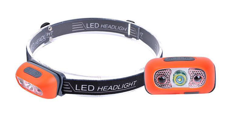 Induction Headlight Strong Rechargeable Headlight Night Lighting Convenient To Use Flashlight Cycling Light