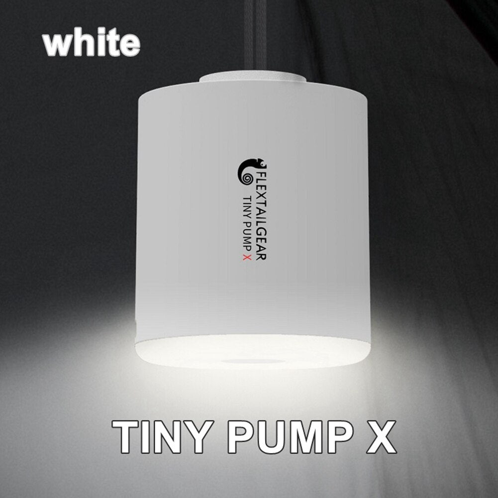 Camping Tiny Pump Air Light Inflatable Pump Flextailgear Ultralight USB Charging Mini Electric Outdoor Air Pump 3 Modes Supplies
