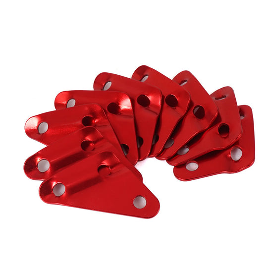 Aluminum Alloy Anti-Slip Buckle Outdoor Wind Rope Buckle Umbrella Rope Buckle Tent Canopy Adjustment Pull Rope Accessories Triangle Buckle