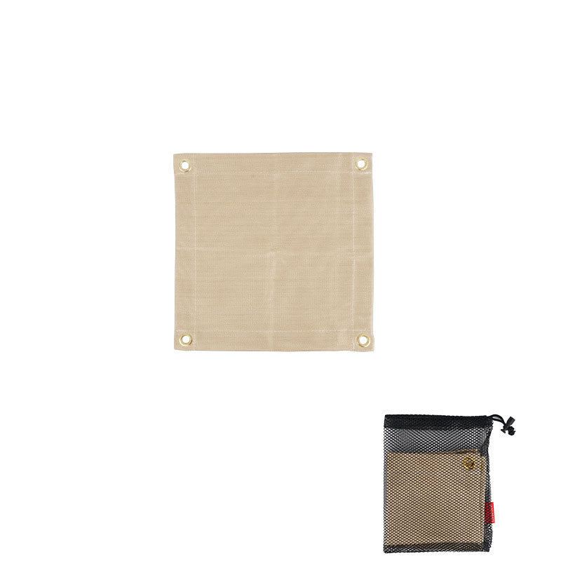 Outdoor Camping Fireproof Cloth Insulation Pad Flame Retardant High Temperature Fire Blanket Glass Fiber Flame Retardant Cloth