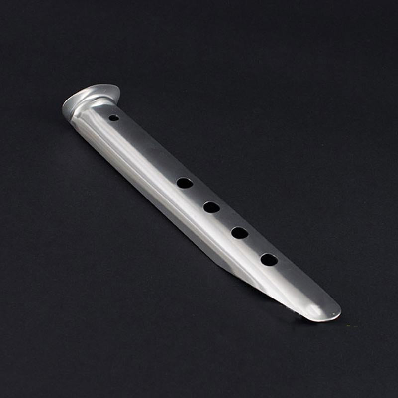 Shine trip 5pcs Outdoor Aluminum Alloy Sand Tent Peg Nail Ground Tent Stake Special For Sand Beach Camping Equipment Tents Building 23/31cm