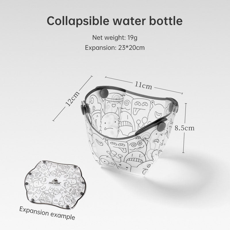 Outdoor Folding Tableware Portable Bowl Dinner Plate Coffee Filter Funnel Water Cup Multipurpose Combination Tableware Set