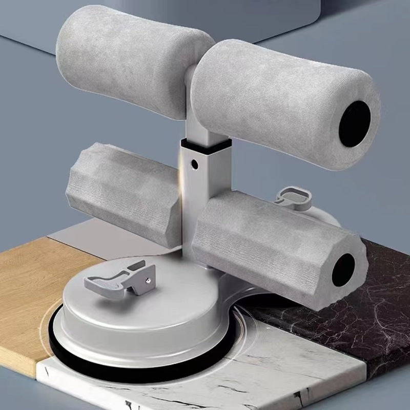 Portable Self-Suction Sit-up Bar Abdominal Core Trainer Movement Auxiliary Device Adjustable Sit Up Assistant