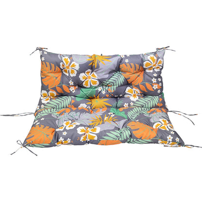 Outdoor 2/3-seater bench/swing cushions: thickened, with backrest, waterproof.
