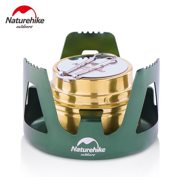 Naturhike Brand Stainless Steel Picnic Solid Alcohol Stove Mini Stove kamp malzemeleri Ultra-light Outdoor Camping
