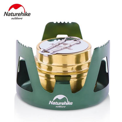 Naturhike Brand Stainless Steel Picnic Solid Alcohol Stove Mini Stove kamp malzemeleri Ultra-light Outdoor Camping