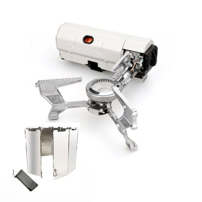 Folding Card Stove Outdoor Camping Picnic Gas Stove Portable Hotpot Stove Tea Cooker