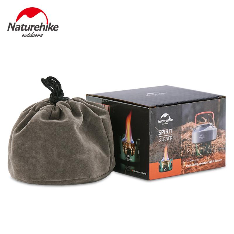 Naturhike Brand Stainless Steel Picnic Solid Alcohol Stove Mini Stove kamp malzemeleri Ultra-light Outdoor Camping