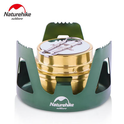 Naturhike Brand Stainless Steel Picnic Solid Alcohol Stove Mini Stove kamp malzemeleri Ultra-light Outdoor Camping