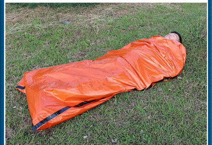 Portable Emergency foil Reusable Waterproof Rescue Space Thermal orange Bag Outdoor Camping Travel Hiking Travel Kits