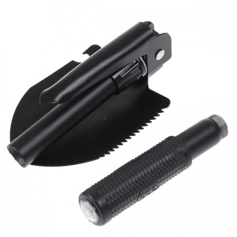 Multi-function Military Portable Folding Camping Shovel Survival Spade Trowel Dibble Pick Emergency Garden Outdoor Tool