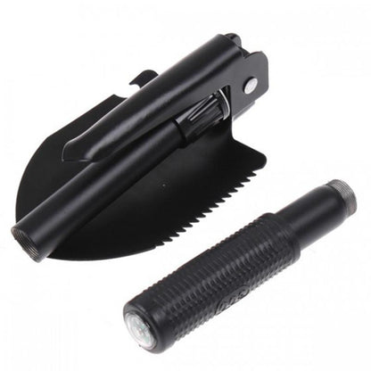 Multi-function Military Portable Folding Camping Shovel Survival Spade Trowel Dibble Pick Emergency Garden Outdoor Tool