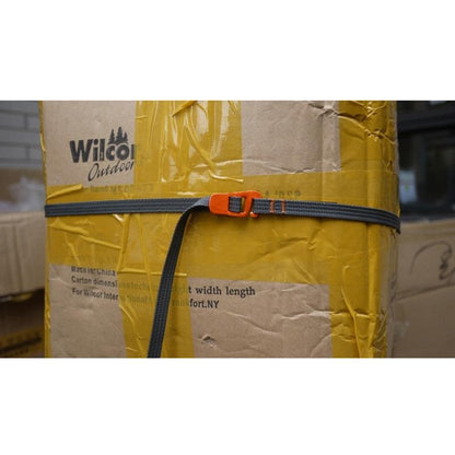 Outdoor tools travel equipment, strapping strap, binding rope, luggage strapping, stainless steel belt, hook and quick solution