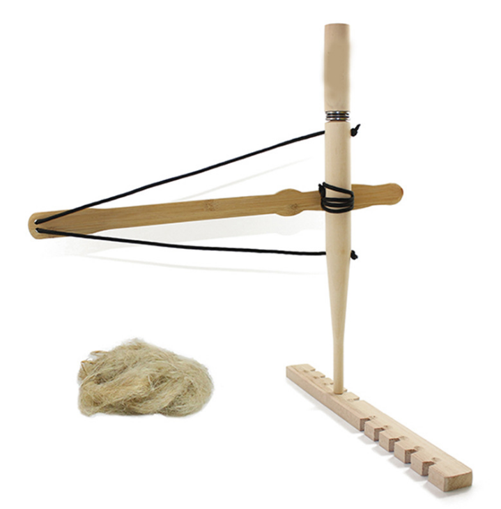 Bow Drill Kit Fire Starter Primitive Wood Survival Practice Friction Fire Tool Scout Outdoor Activity Kits Camping Tools