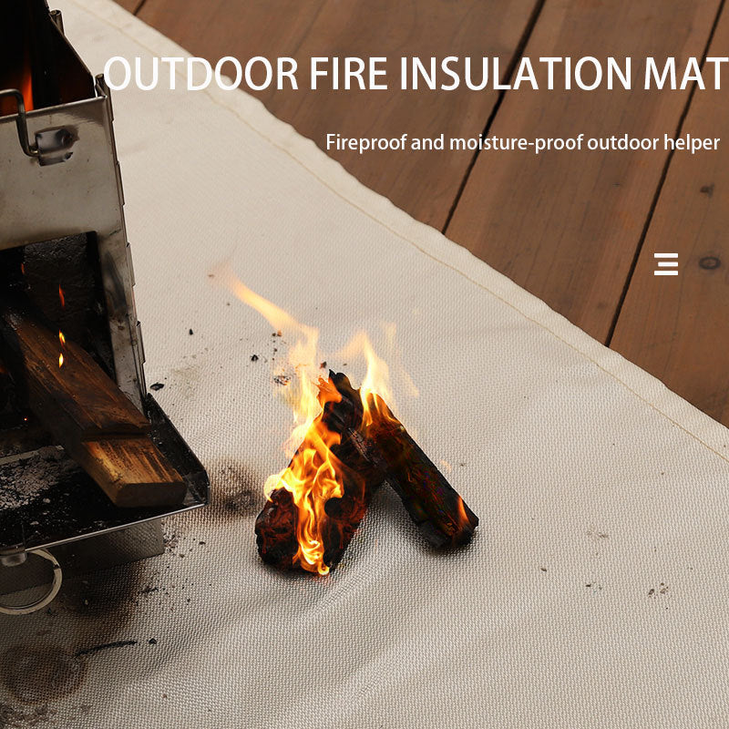 Outdoor Camping Mat Heat Proof Mat Fire Blanket