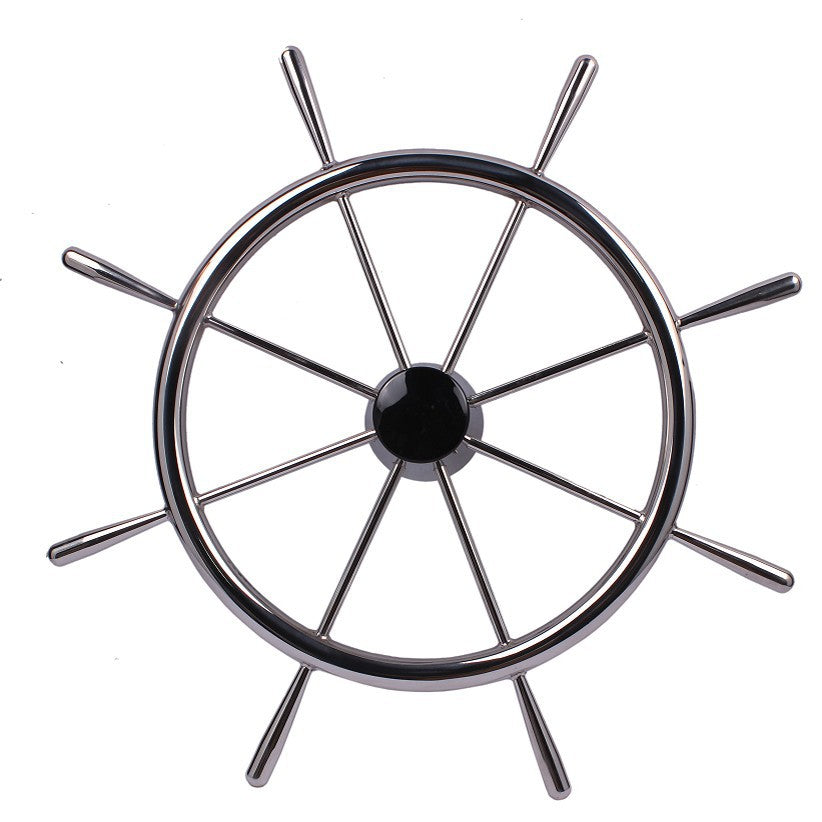 Stainless Steel Yacht Accessories Steering Wheel