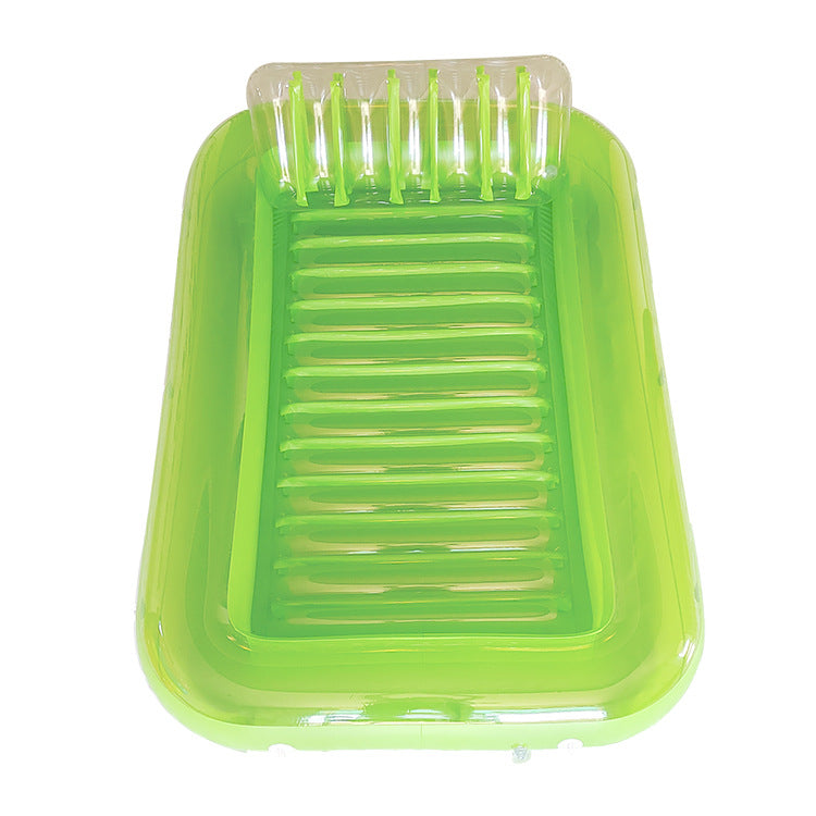 Portable Outdoor Swimming PVC Air Mattress