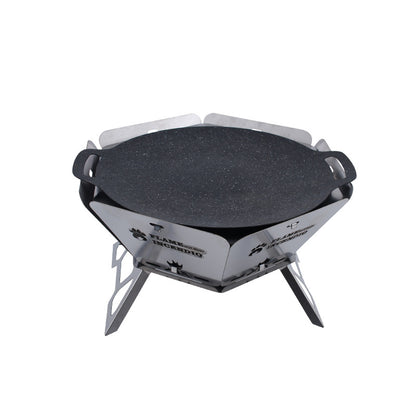 Portable Kebabs Outdoor Camping Charcoal Barbecue Grill