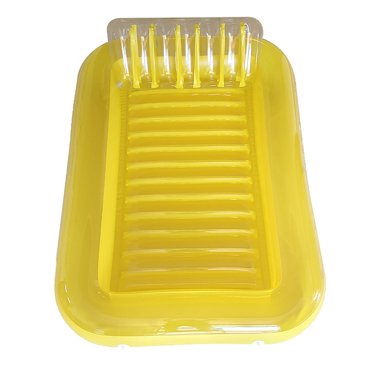 Portable Outdoor Swimming PVC Air Mattress