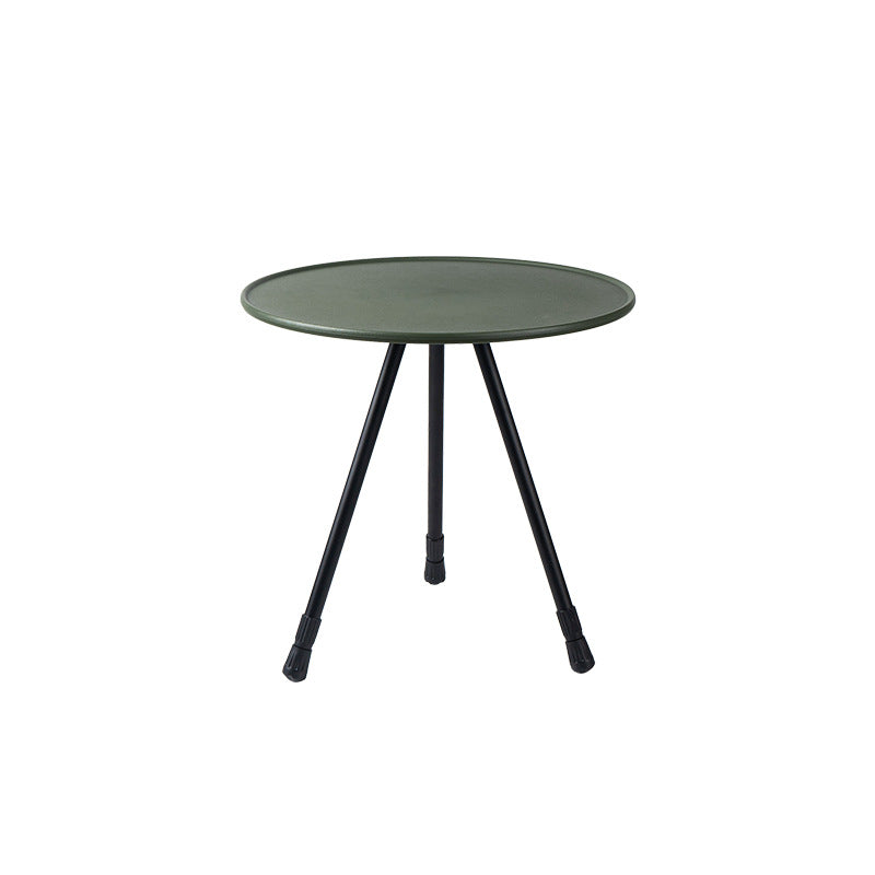 Outdoor Folding Small Round Table Camping Portable Lifting Table