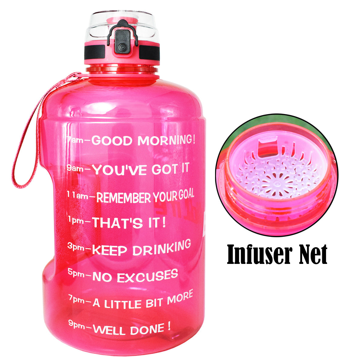 Food Grade Plastic Sports Bottle With Large Capacity