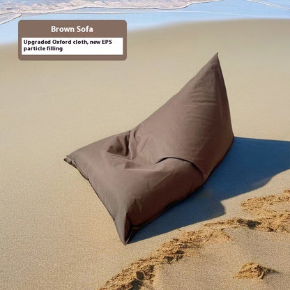 Outdoor Oxford Cloth Lazy Sofa Waterproof Tatami Coffee Shop Campsite Sofa