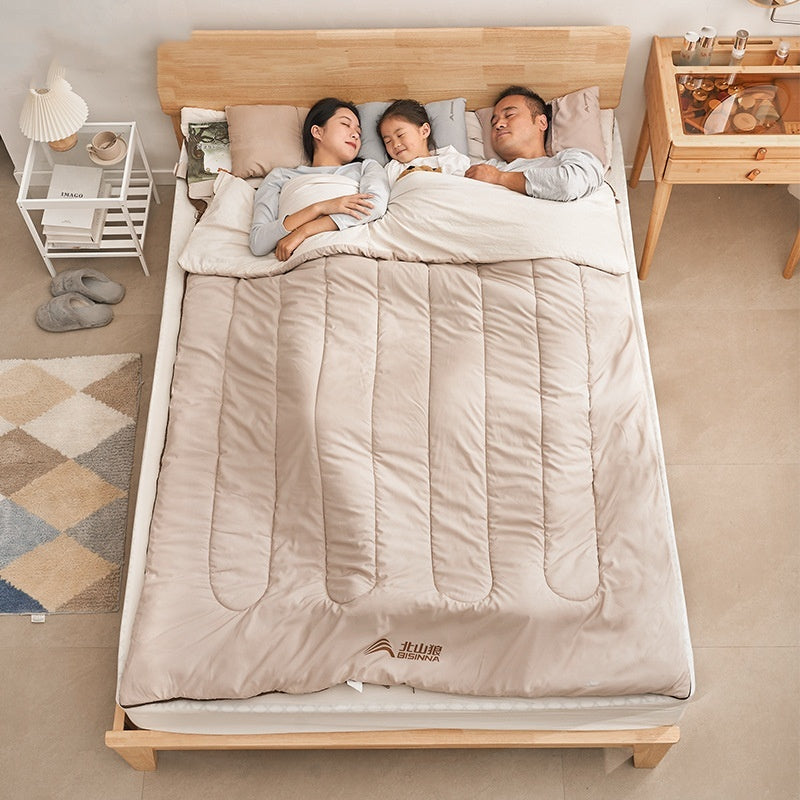 Double Sleeping Bag Outdoor Thickened Cold Protection Camping Sleeping Bag